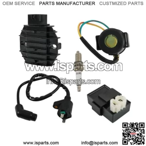 CDI Ignition Coil Rectifier Relay Kit for Honda Recon 250 TRX250 TE/TM 1997-2004