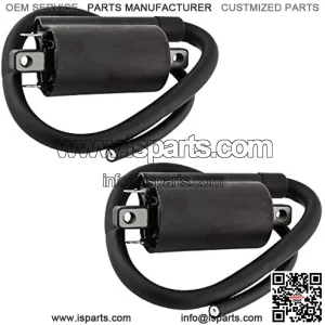 2 Ignition Coil Compatible with Kawasaki Mule 3010 KAF620 1993 2001 2002-2008 Except Diesel