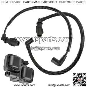 Ignition Coil w/ Spark Plug Wire 59.3 / 47 cm For Polaris Sportsman 800 EFI 2005 (For: Polaris Sportsman 800)