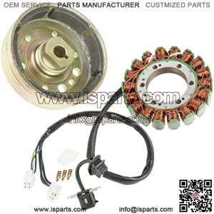 Stator Flywheel Rotor Compatible with Suzuki LT-F400 LTF400F Eiger 400 2x4 4x4 2002-2007