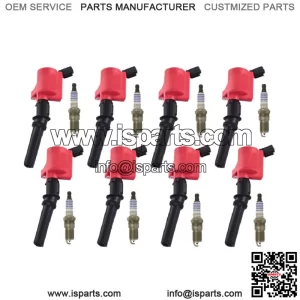 Energy Ignition Coil & Motorcraft Platinum Spark Plug For Ford F150 F550 (For: More than one vehicle)