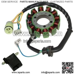 Stator & Pickup Coil for Honda TRX300FW TRX-300FW Fourtrax 300 1988 1989-2000 (For: Honda)