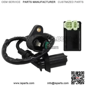 1988-1999 For Honda TRX300 Fourtrax 300 TRX300FW 2X4 CDI Box & Ignition Coil ATV (For: Honda)