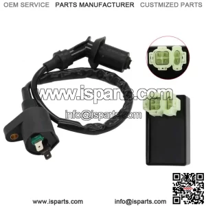 CDI Box & Ignition Coil for Honda TRX300 Fourtrax 300 TRX300FW 2X4 1988-1999 ATV (For: Honda)