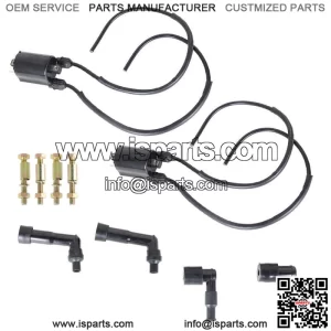 For Kawasaki Vulcan 1500 Classic 1997-2008 Complete Ignition Coil Wire Cap Kit