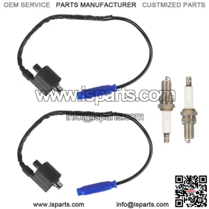 2 X Ignition Coil Spark Plug CAP For Kawasaki Brute Force 750 KVF750 4x4i