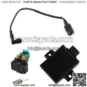 Ignition Coil CDI Box Starter Solenoid Relay for Kawasaki Bayou 220 KLF220A 1996
