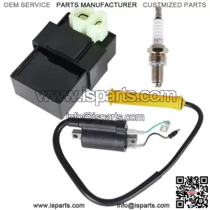 For Honda TRX400EX Sportrax 400 2x4 1999-2004 ATV Ignition Coil Spark Plug CDI