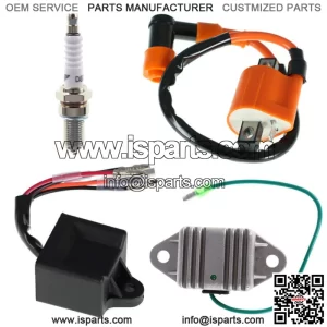 For Yamaha Blaster YFS200 97-2001 Ignition Coil Spark Plug CDI Voltage Regulator