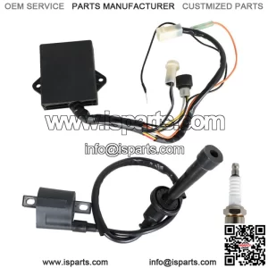 Ignition Coil Spark Plug CDI Box For Yamaha Big Bear 350 YFM350FW 4x4 1990-1994