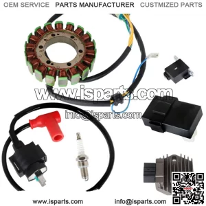 For Honda FOURTRAX FORMAN TRX450S/ES 1998-01 Ignition Coil CDI Stator Regulator