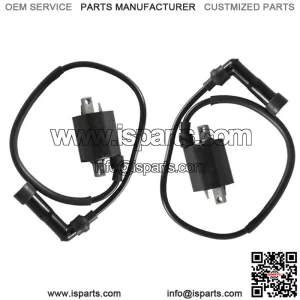 2Pcs Ignition Coils For Yamaha Motorcycle Virago XV700 XV750 XV1000 XV1100