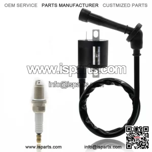 Ignition Coil Spark Plug Yamaha 660R YFM660R Grizzly 660 Rhino 660 4x4 (For: Yamaha 660R)