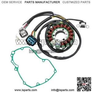 Stator & Left Crankcase Gasket for Honda TRX450ER 2006 2007 2008 2009 12 13 14 (For: Honda)