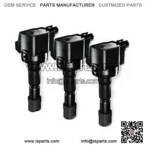 NGK U5163 ignition coil 3 piece SET stock number 48526 for HIjet truck S200 S210