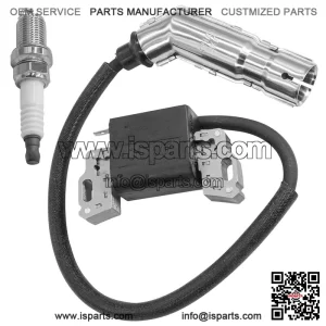 Ignition Coil with Spark Plug for John Deere X120 X125 X126 X145 100 Series