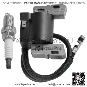 Ignition Coil with Spark Plug for John Deere LT166 LT170 LTR155 LTR166 - OEM #LG492341