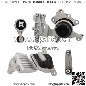 For 2014-2016 Nissan Rogue 2.5L Engine - Auto Transmission 4pc Motor Mount Kit