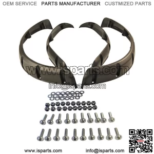Golf Cart Fender Flares for Yamaha G14, G16, G19, G20, G22 with 304 S/S Hardware