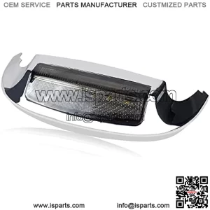 Front Led Fender Light Smoked Fender Tip Running Light Compatible with Harley Electra Glide Ultra Limited - White