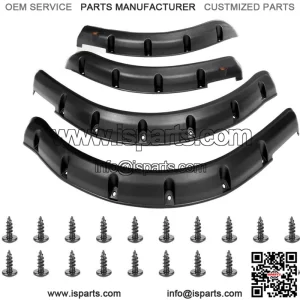 Golf Cart Fender Flares For Club Car DS 1993-up Front and Rear, Set of 4