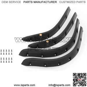 Golf Cart Fender Flares for Club Car Precedent Front Rear Wheels (Set of 4)