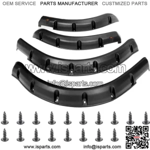 Golf Cart Fender Flares For Club Car DS 1993-up Front and Rear, Set of 4