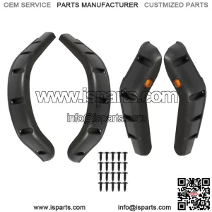4pcs Fender Flares fit For Club car DS W/ Screws Front Rear 94-UP Golf Carts