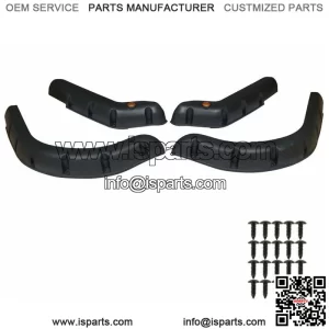 Golf Cart Standard Fender Flares Front and Rear For EZGO TXT Model(Set of 4pcs)