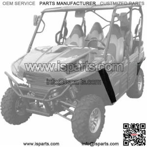 Super Max Fender Flares for 2012-24 Kawasaki Teryx & Teryx S (4 seat) (For: Kawasaki Teryx4 800)