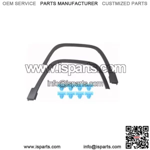 2Pcs Front Left & Right Fender Flares Set For Jeep Cherokee 2014-2017 CH1291111