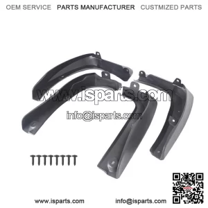 4pcs Front & Rear LH RH Splash Guards Mud Flaps For Toyota Highlander 2014-2019