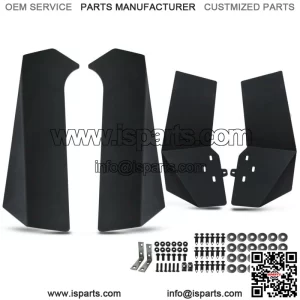 Simplified UTV Mud Flaps Fender Flares for Polaris RZR XP 1000 XP 4 1000 Turbo (For: Polaris)