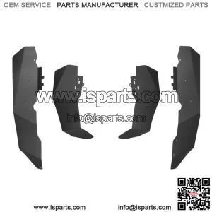 Max Fender Flares for 2018-2022 Polaris RZR Turbo S (72inch) (For: Polaris)