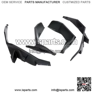 For Polaris RZR XP 1000 2014-2023 Fender Flares Mud Flaps Front & Rear Extended (For: Polaris)