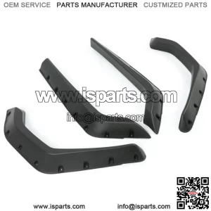 LH+RH 4Pieces Fender Flares For Polaris RZR 800 / 4 800 / 800 S 2008 2009 2010 (For: Polaris)
