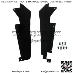 Lower Rear Fender Flares Mud Flap Guard for Polaris RZR PRO XP/XP 4 2020-2023 (For: Polaris)