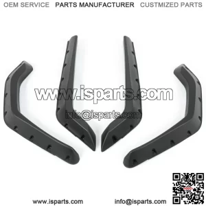 4* Fender Flares Set Arches Extensions For 2008-2010 Polaris RZR 800 4-800 800S (For: Polaris)