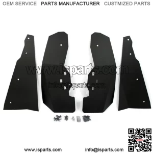 Polaris RZR XP 1000 TURBO (14-17) UTV Mud Flaps / Fender Flares (For: Polaris)