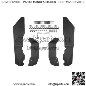 4PCS Extended Fender Flares Mud Guards Flaps for 2014-2023 Polaris RZR XP 1000 (For: Polaris)