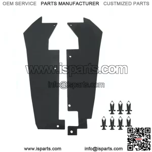 Rear Fender Flares Inner Splash Guard Mud for Polaris RZR Pro XP Accessories (For: Polaris)