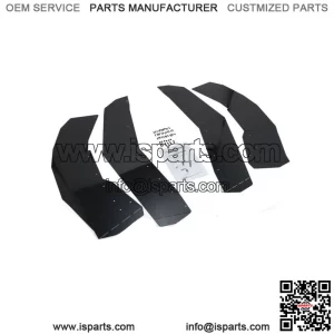 Front & Rear Fender Flares Mud Flaps For 2020+ Polaris RZR PRO XP/PRO R/Turbo R (For: Polaris)