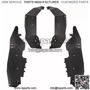 Front & Rear Fender Flare Kit for 2014-2022 Polaris RZR 1000 XP / XP 4 (For: Polaris)