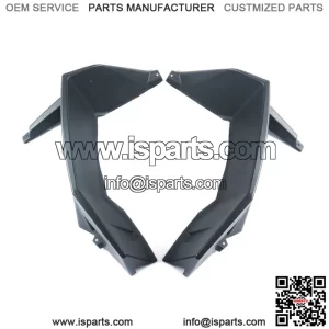 Black Front Fender Flares For Polaris RZR XP 1000 4 Turbo S 900 2014 - 2023  (For: Polaris)