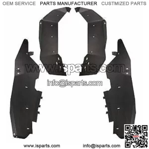 Front & Rear Fender Flare Kit for 2020-2022 Polaris RZR PRO XP / PRO XP4 (For: Polaris)