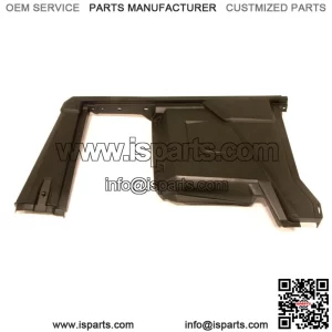 Polaris Fender-Mid, Crew, Right, Gloss Black, Genuine OEM Part 5451102-070 (For: Polaris)