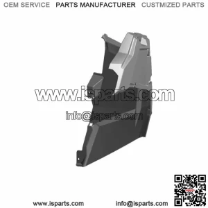 Polaris Fender, Front, Right, Radar Blue, Genuine OEM Part 5450718-724, Qty 1 (For: Polaris)