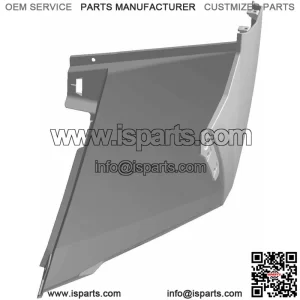 Polaris Off Road Front Fender, Right, Avalanche Gray, Genuine OEM Part 5455235-453, Qty 1