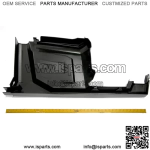 Polaris Ranger Left Hand Center Fender with Rocker, Gloss Black, Genuine OEM Part 5450352-070, Qty 1