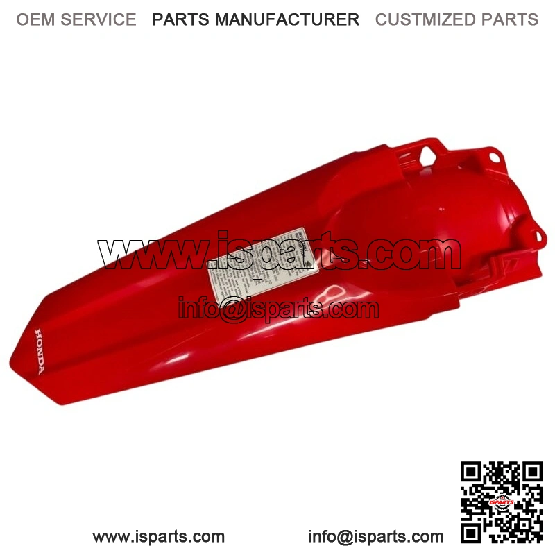 HONDA OEM REAR FENDER RED 2017-2022 CRF450R CRF450RX 80010-MKE-A00ZA